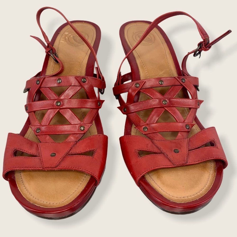 Nurture Slingback Strappy Wedges - Picture 2 of 10